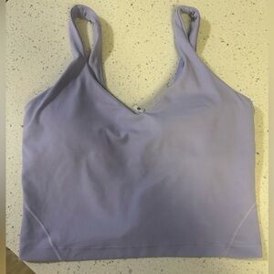lululemon cropped tank top